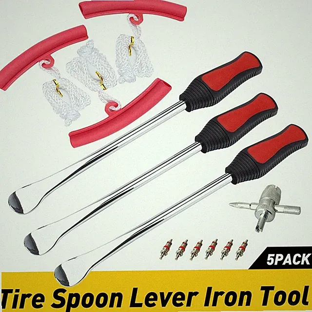 13PC Tire Lever Tool Spoon Motorcycle Tire Change Kit Touring Bicycle Dirt Bike