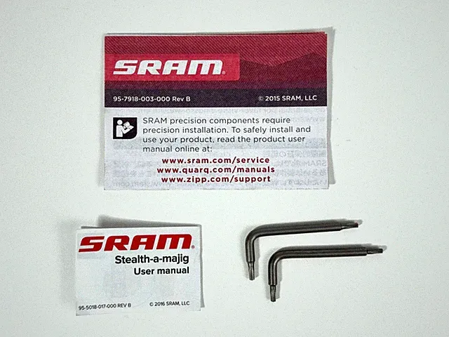 2X New SRAM Torx T8 Wrenches - For Stealthamajig Disc Brake Hose Kit MTB Bicycle