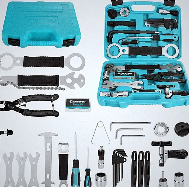 41 Pieces Bike Repair Tools, Complete Bike Tools Kit