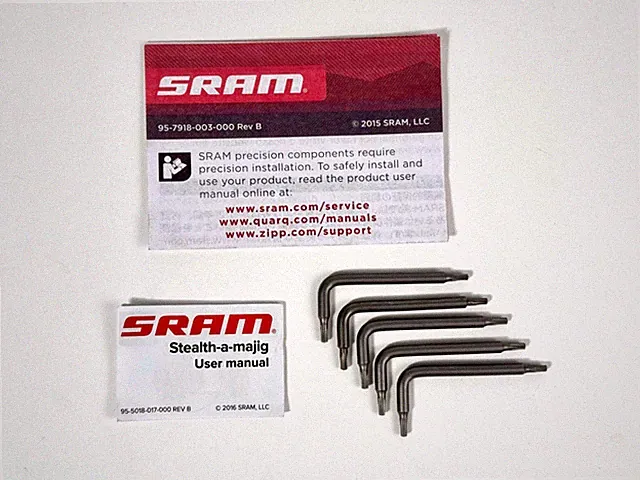 5X New SRAM Torx T8 Wrenches - For Stealthamajig Disc Brake Hose Kit MTB Bicycle