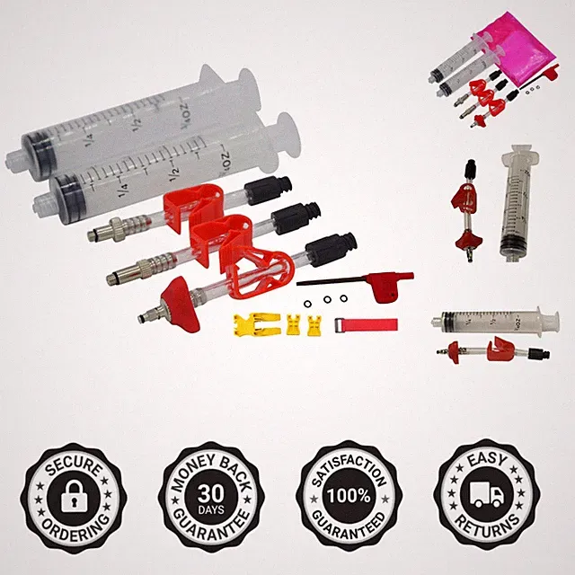 Avid Bicycle Brake Bleed Kit - Drip-Free Maintenance for SRAM Hydraulic Brakes