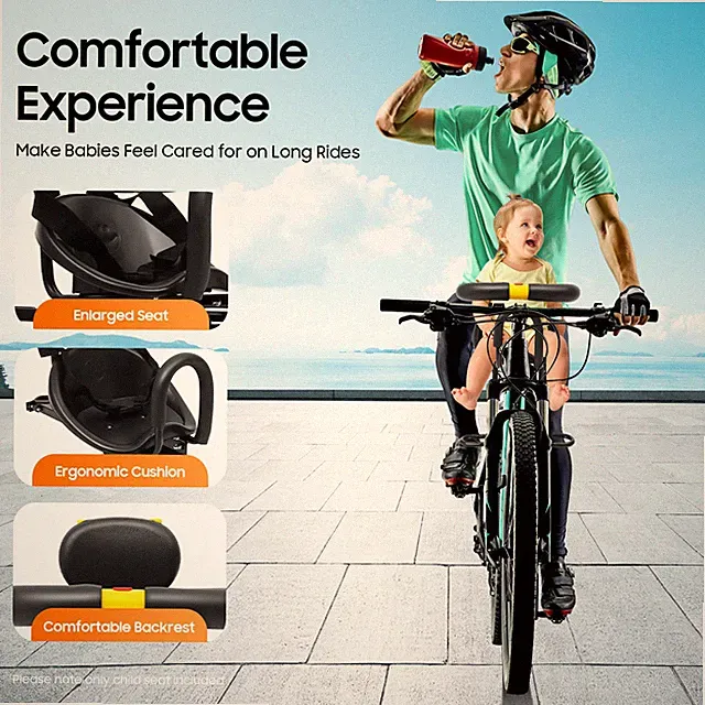 Baby Bike Safety Toddler Child Seat Kids Bicycle Chair Carrier Front Mount