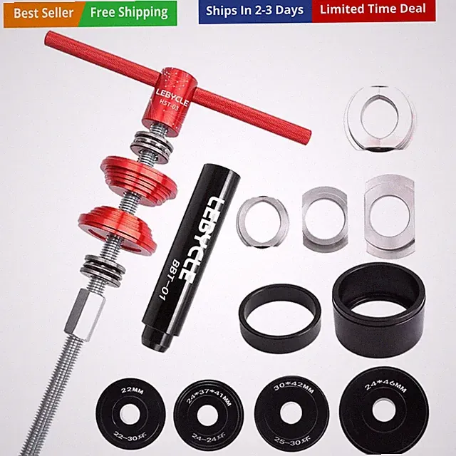 Bicycle Bearing Press Removal Tool，Bicycle Bearing Puller Install Tool, Bike...