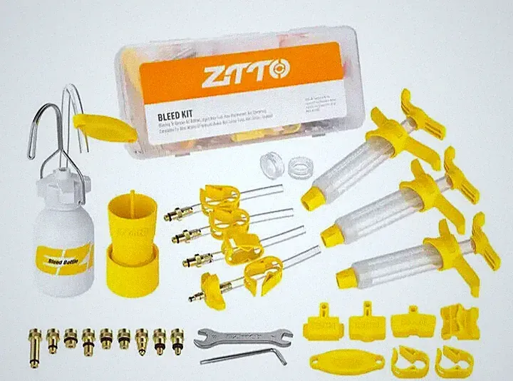 Bicycle Hydraulic Disc Brake Oil Bleed Kit Tools MTB Road Bike Brake Repair Tool