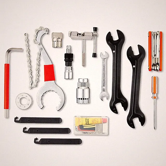 Bicycle Repair Tool Kit, 27 Piece, Product Weight 2lb