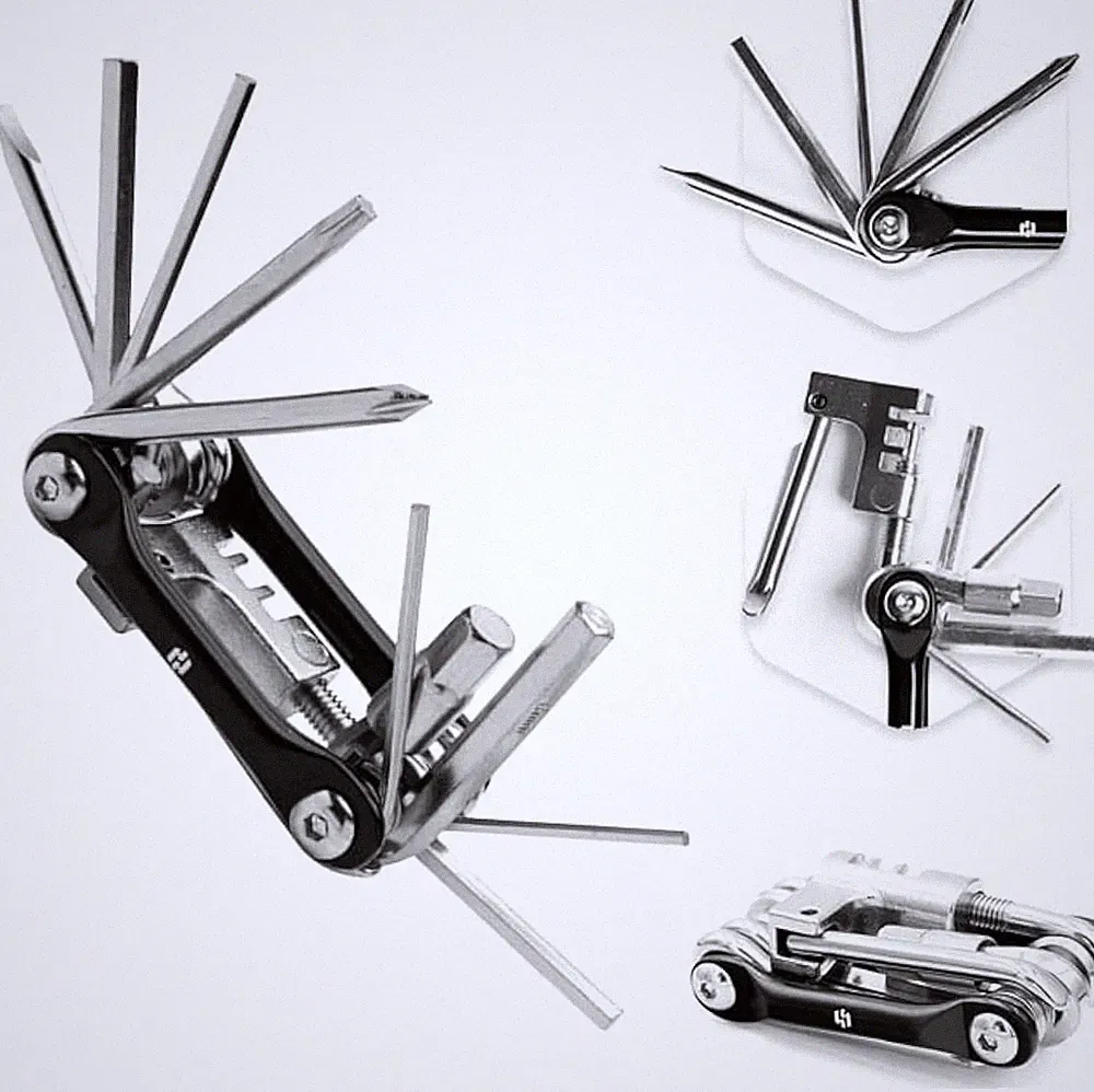 Bike Multitool - Bike Tool Kit -12 in 1 Lightweight Stainless Steel Bicycle Mult