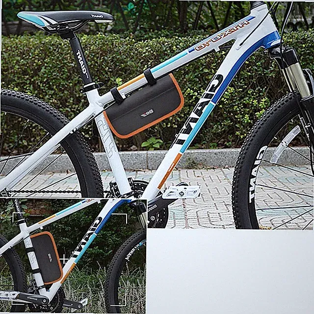 Bolsa Reparacion Bicicleta Con Bomba Neumatico Kit Herramientas Camping Viaje
