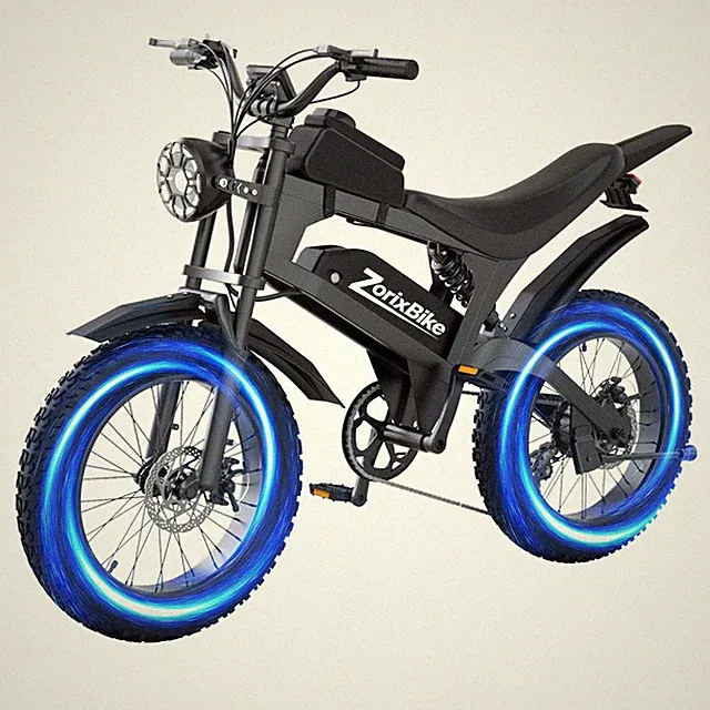 Electric Bike for Adults, 1500W/3000W 31/35MPH 80Miles 20" Fat Tire 48V 20A