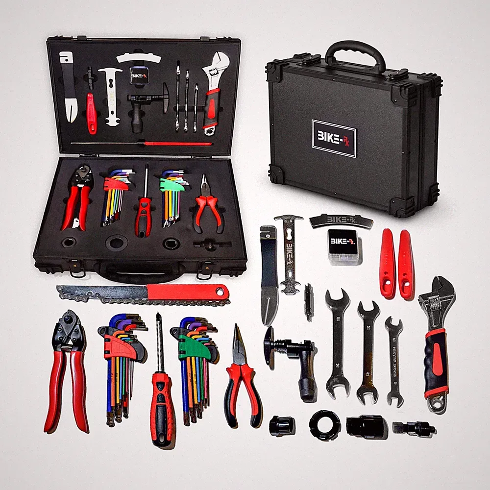 Elite 37pc Bike Tool Kit – Bicycle Repair Set for Mountain, Road, BMX & Eb