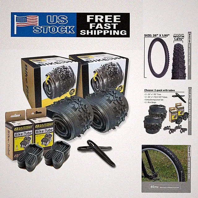 High-Quality 26 Inch Bike Tire Repair Kit - Perfect for Trails and Urban Cycling