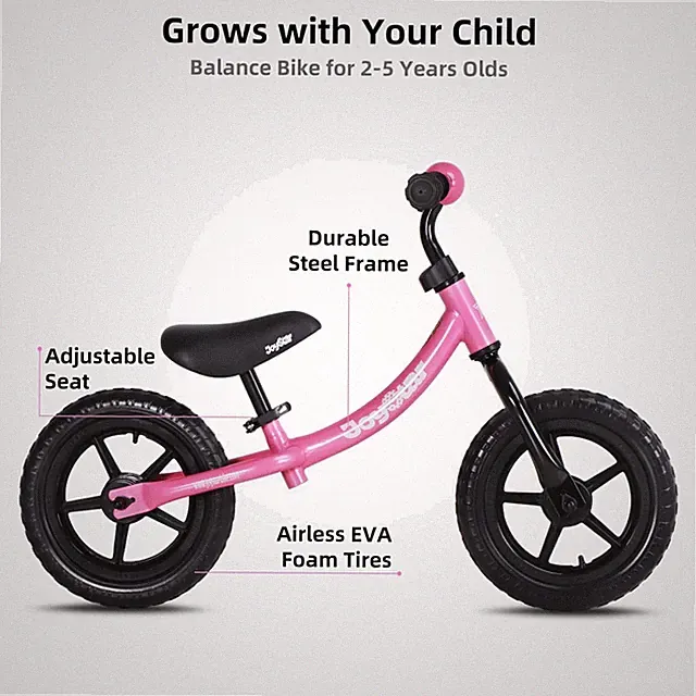 Kids Balance Bike - Ages 18 to 5
