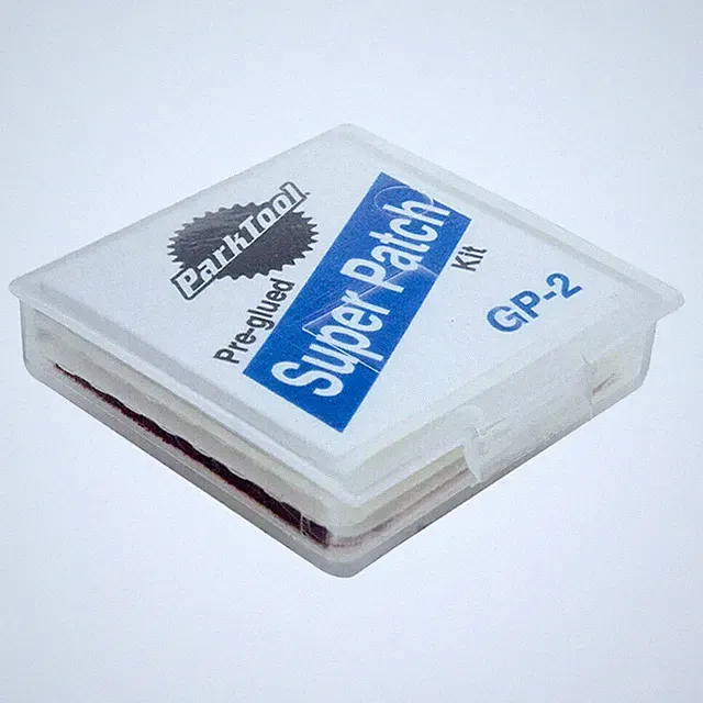 Lot of 2 Park Tool GP-2 Pre-Glued Super Patch Kit Tube Repair Bike glueless
