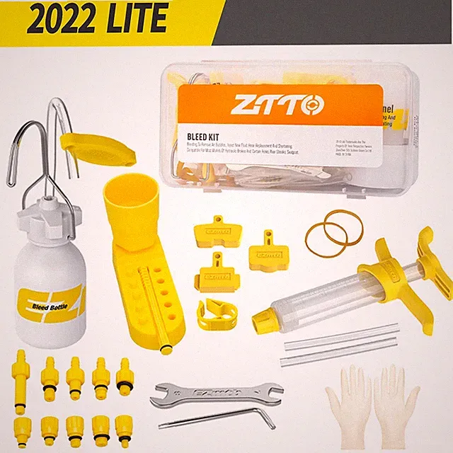 MTB Bicycle Hydraulic Disc Brake Oil Bleed Kit Road Bike Brake Repair Tools New
