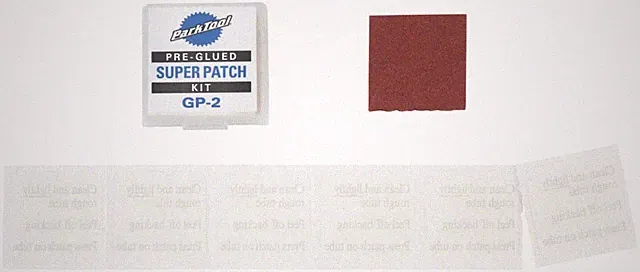 Park Tool Glueless Patch Kit: Display Box with 48 Individual Kits