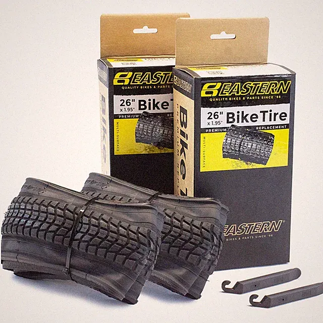 Premium Upgrade 26 x 1.95 Inch Tire with Tools. Fits Bicycles with 26 x 1.75...