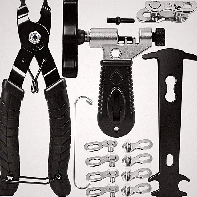 SBGGRL Bike Chain Tool Repair Kit,Bicycle Removal Tools,Chain Black