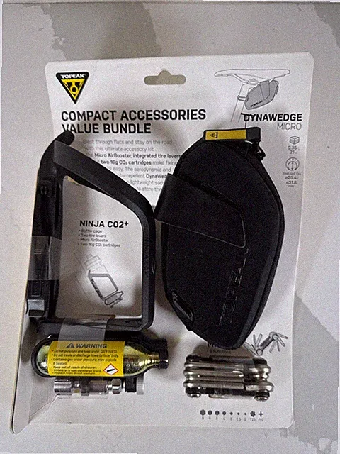 Topeak TC2406 Bike Gravel Gear Bag w/Tools kit to fix tubeless flats/more NIB*