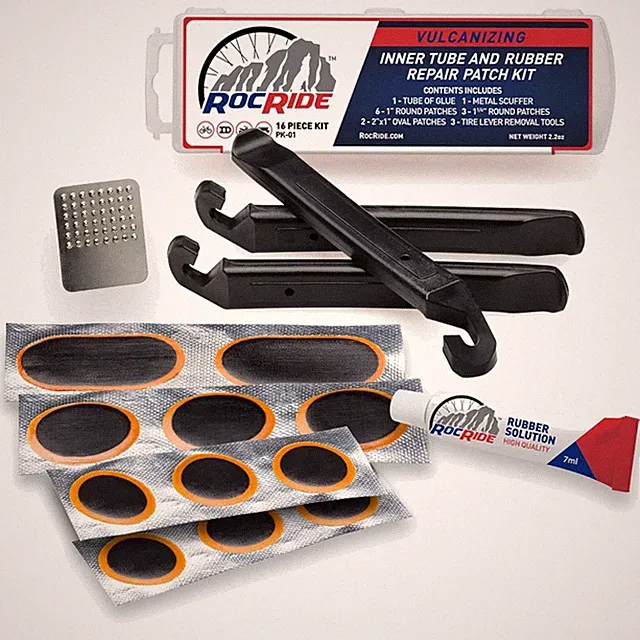 Versatile Bicycle Tube Patch Kit for Outdoor Adventures